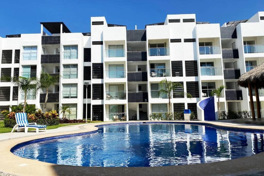 ¡Nuevo! Hermoso Departamento Con Alberca. Manzanillo Exterior photo